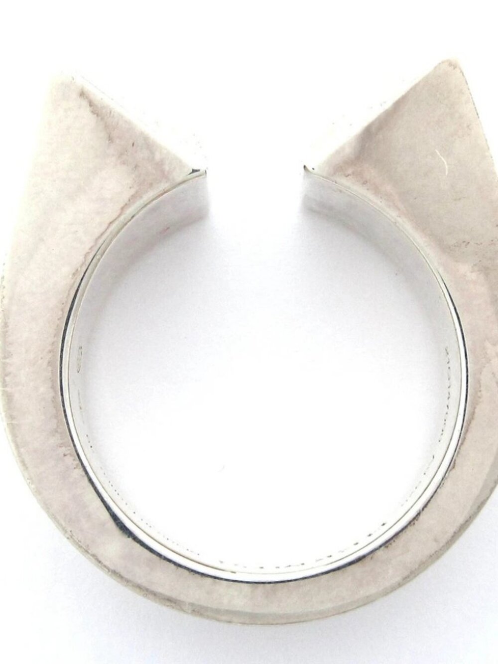 HERMES Clou de Forge Silver 2******** Ring - Picture 4 of 7